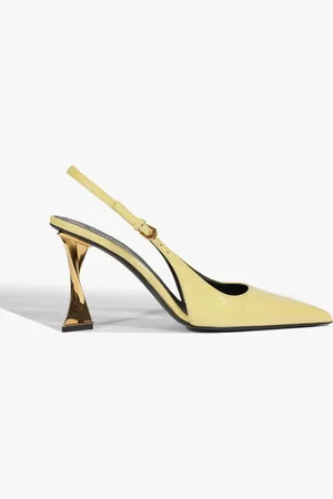 Schutz Scarpin Slingback Elisha Pump Couro
