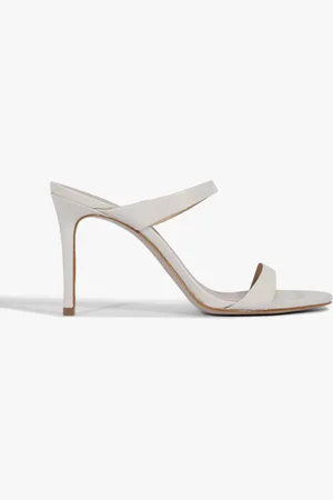 Schutz Sandália Mule Minimal Pearl