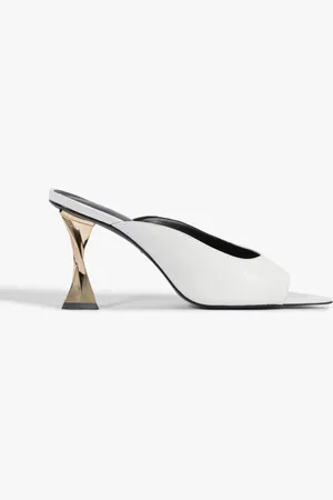 Schutz Mule Fierce Couro