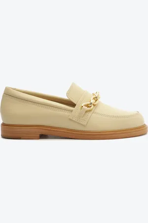 Schutz Mocassim Dannie Couro Corrente