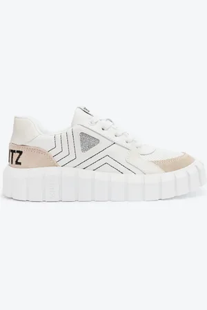Schutz Tênis Mix de Couro