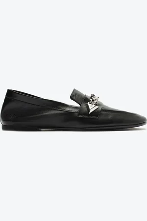 Schutz Mocassim Couro Corrente