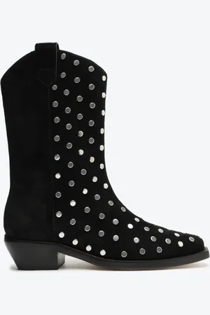 Schutz Bota Western Preta