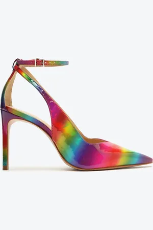 Schutz Sapato Scarpin Gillian Salto Alto Metalizado