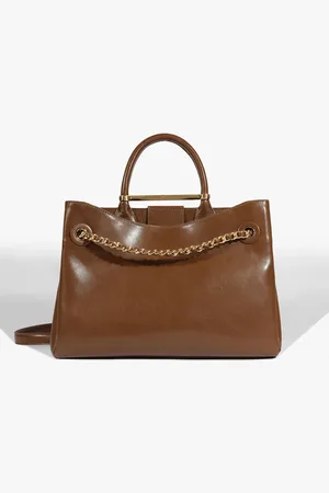 Schutz Bolsa Tote Crush Couro
