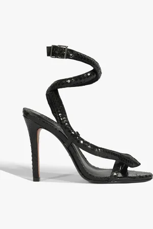 Schutz Sandália Courtney High Preta