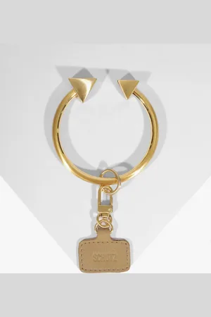 Schutz Bag Charm Virgo Piercing Couro