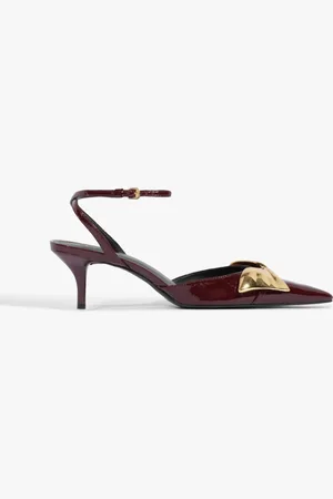 Schutz Mule Pump Kay Couro