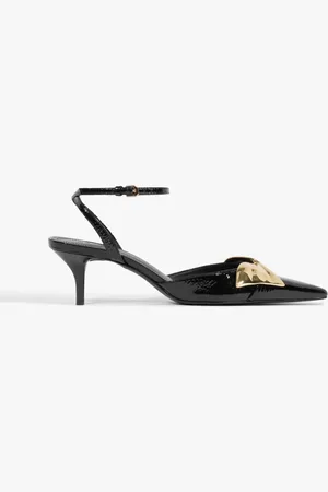 Schutz Mule Pump Kay Couro