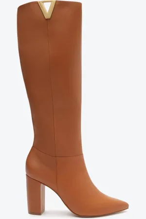 Schutz Bota Over the Knee Couro