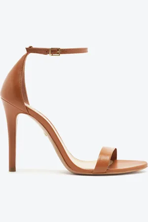 Schutz Sandália Gisele Salto Alto Couro