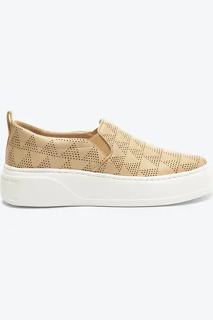 Schutz Tênis Slip On Triangle Couro