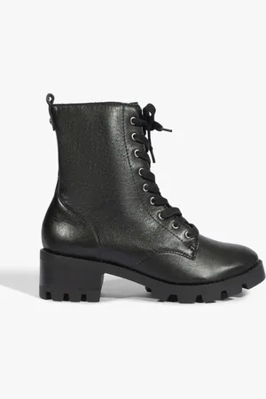 Schutz Bota Coturno Clássica Preta