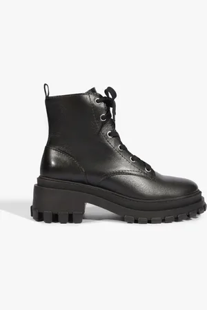Schutz Bota Coturno Tratorado Couro