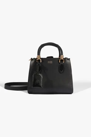 Schutz Bolsa Tote Pequena New Lorena Couro Preta