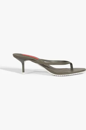 Schutz Mule Lila Couro