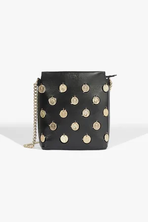 Schutz Bolsa Tiracolo Luma Couro Preta