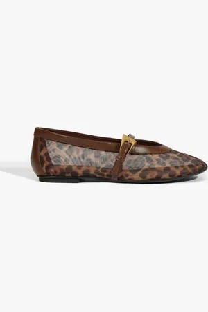 Schutz Sapatilha Sylvie Marrom