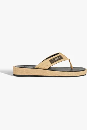 Schutz Chinelo Bold II Bege e