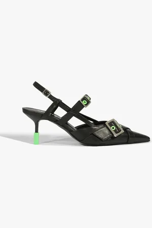 Schutz Pump Wet I Couro