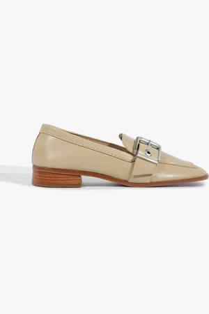 Schutz Mocassim Couro Fivela