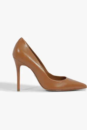 Schutz Sapato Scarpin Salto Fino Couro