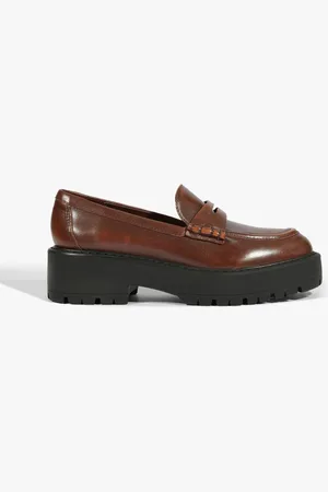 Schutz Mocassim Couro Solado Robusto