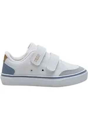 KLIN Tênis Infantil Casual Branco E Azul Branco