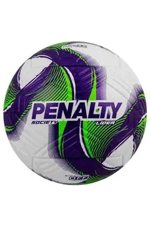 Penalty Bola Esportiva Campo Lider Branca E Roxa Un
