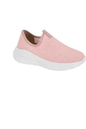 MOLEKINHA Ênis Slip On Infantil Feminino Rosa 27