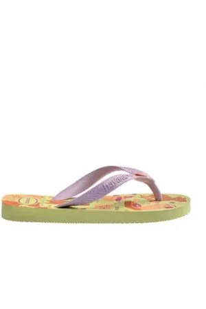 Havaianas Chinelo Infantil Dedo Kids Fantasy Verde Verde Matcha 29