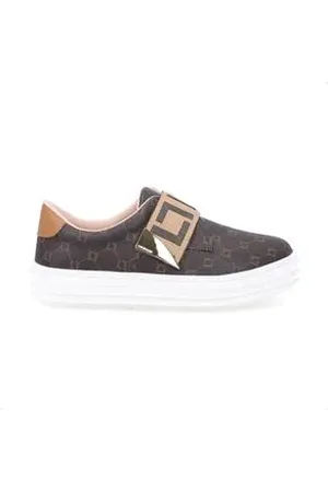 Luz da Lua Tênis Moda Feminino Monograma Mocca Mocca