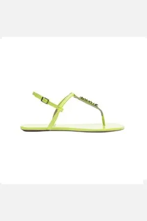 Schutz Sandália Feminina Rasteira Verde 36
