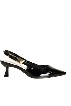 DM Slingback Black Verniz Gold 34