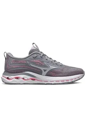 Mizuno Tênis Feminino Running Nitron 2 Cinza E Rosa 39