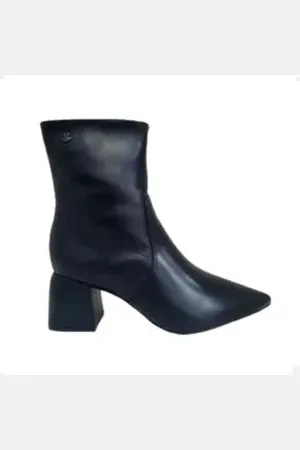 BOTTERO Bota Cano Baixo Bico Fino Couro 33
