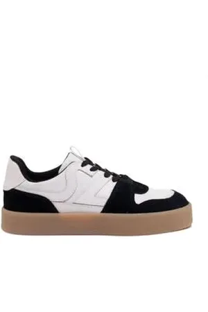 SANTA LOLLA Tênis Moda Feminino Preto E Branco 34