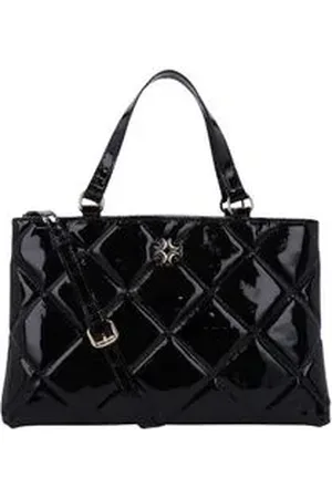 Luz da Lua Bolsa Feminina Tote Média Preta Un
