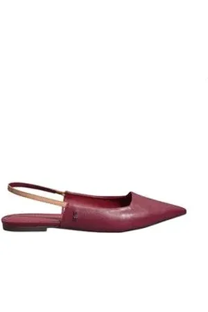 SANTA LOLLA Sapato Feminino Slingback Vinho Carbenet 34