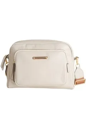 DM Bolsa Couro Média Transversal Dayane Magalhães Off White Un