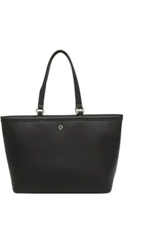 CAPODARTE Bolsa Feminina Shopper Grande Preta Un
