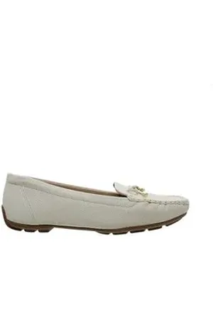 MODARE Sapato Feminino Mocassim Off White 34