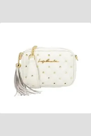 Luiza Barcelos Bolsa Feminina Transversal Off White Un