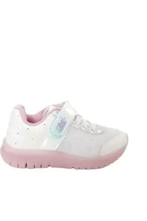 Kidy Tênis Running Infantil Led E Rosa 25