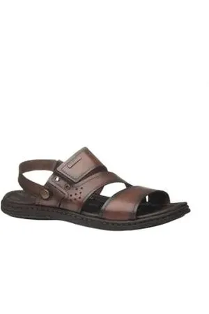 PEGADA Sandália Masculina Marrom 38