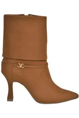 VIA MARTE Bota Feminina Social Capa Marrom Angelim 34