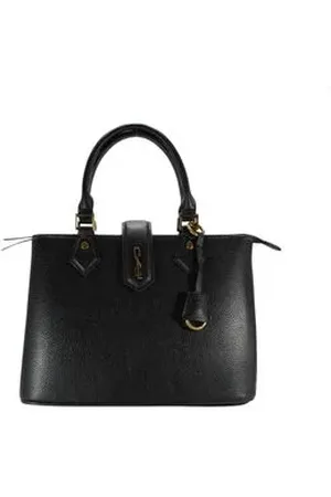 SANTA LOLLA Bolsa Feminina Tote Média Preta Un