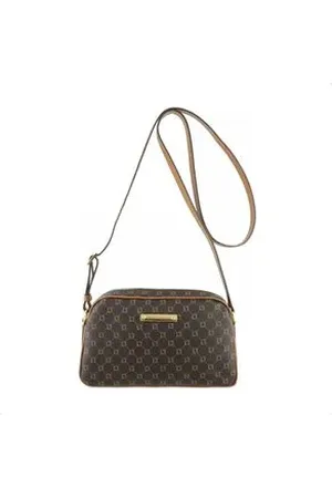 Luz da Lua Bolsa Feminina Tiracolo Monograma Mocca Un