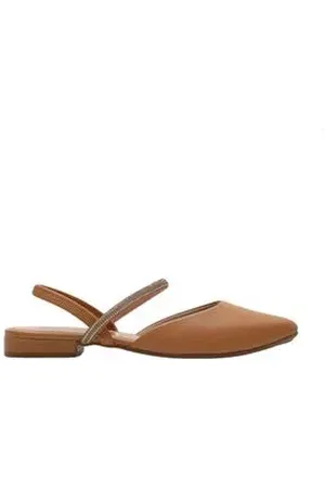 MISSISSIPI Sapato Feminino Bico Fino Caramelo Mel 34