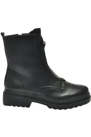 VIA MARTE Bota Feminina Coturno Preta 34